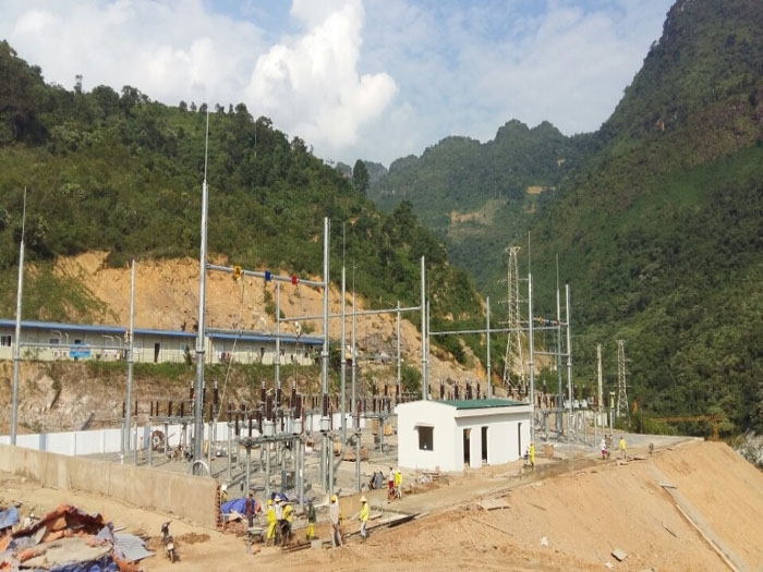 Công trình thủy điện Trung thu